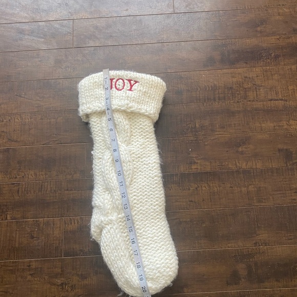 Thirty-One Chunky knit stocking - Picture 3 of 5
